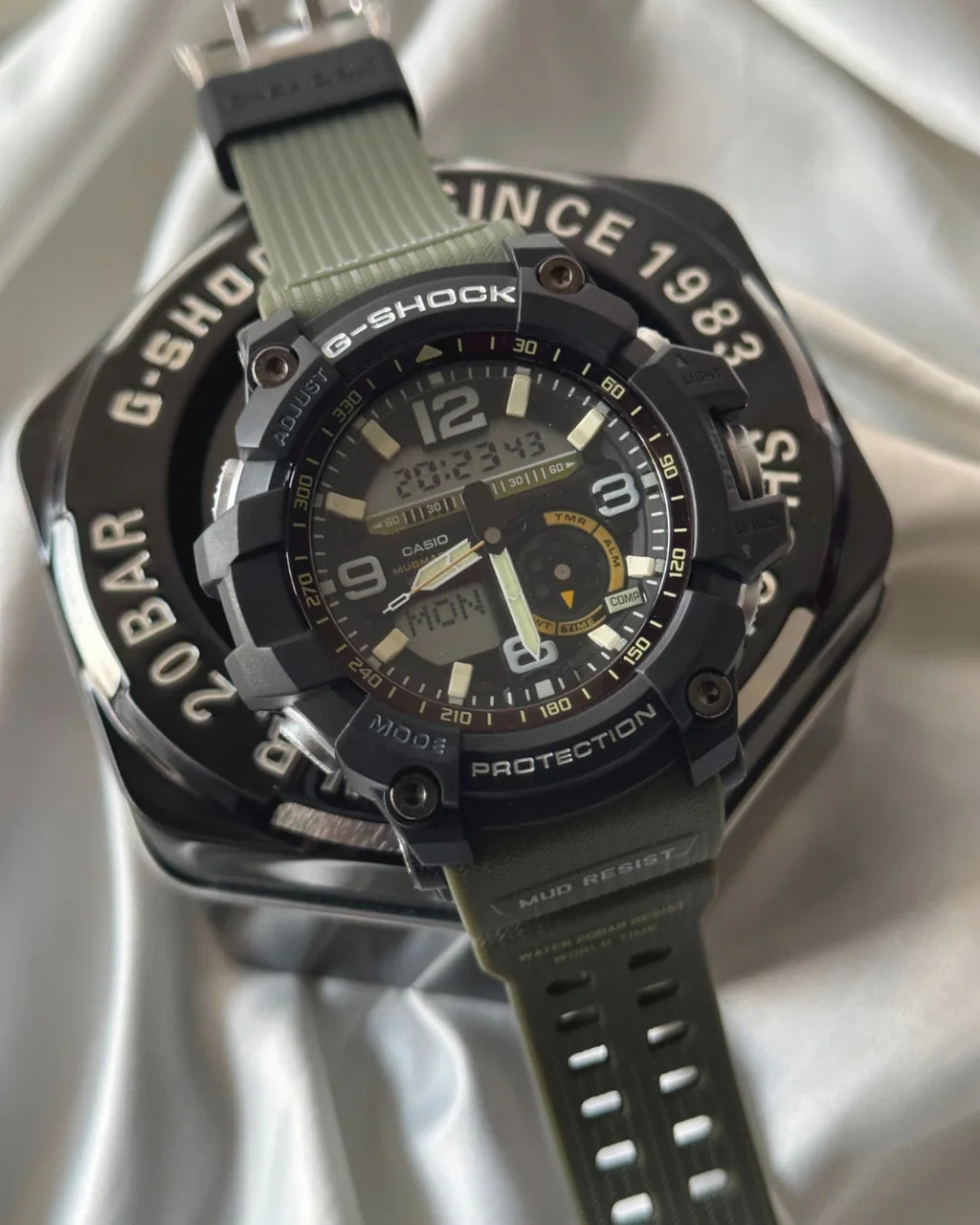 G-ShocK Mudmaster GG-1000 (Analog Digital Watch)
