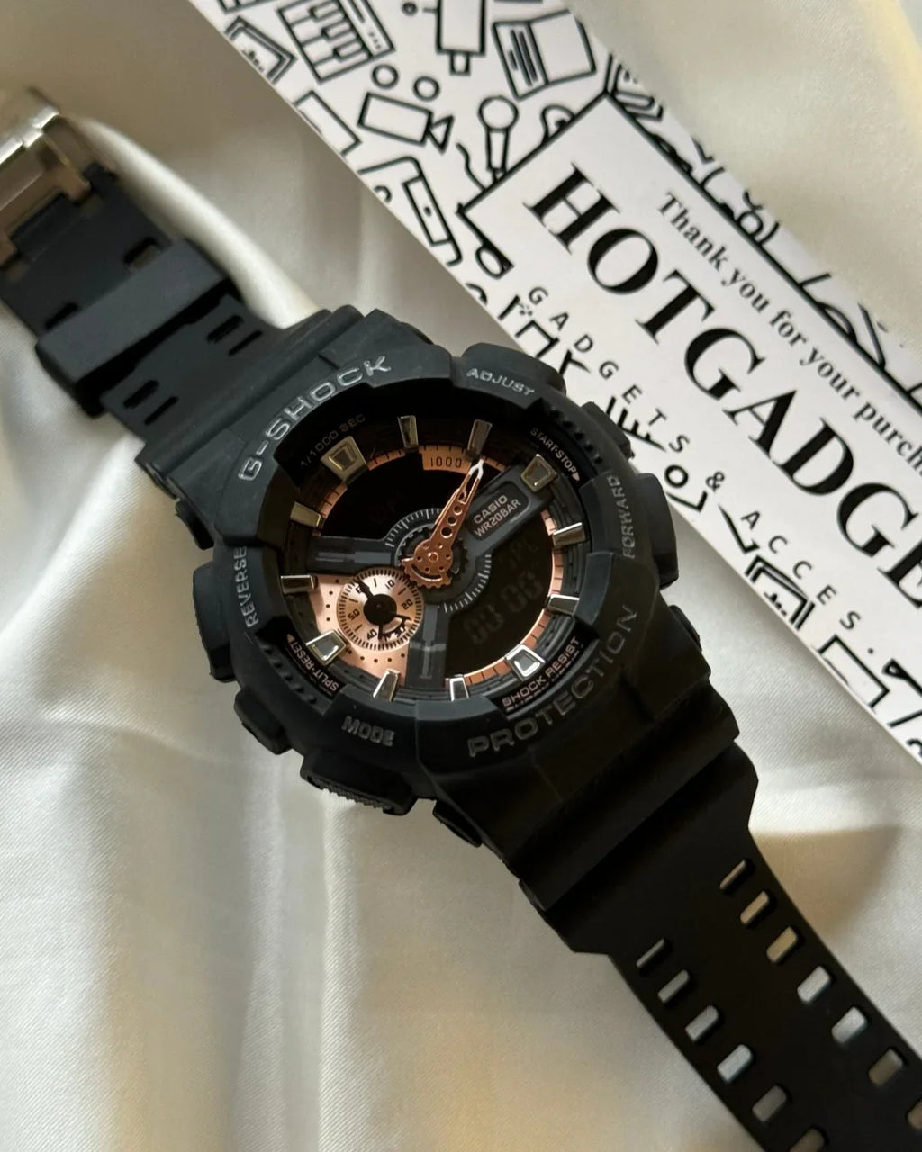 GShock GA110RG (Analog Digital Watch)