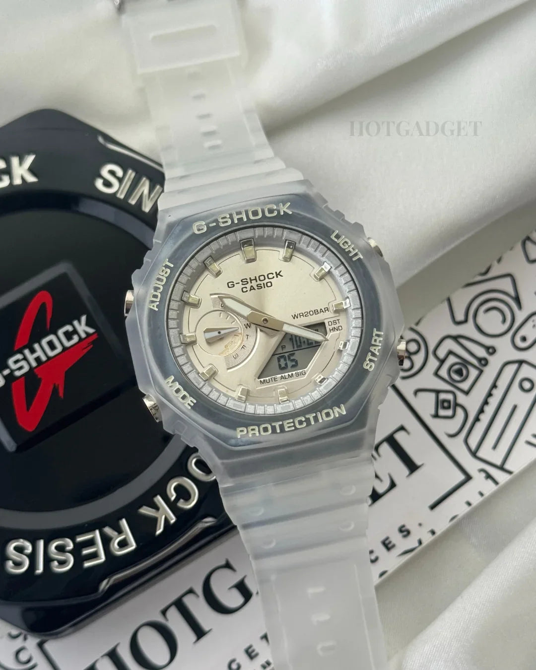 G-Shock GA2100SK (Analog Digital Watch)