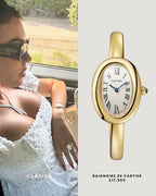 Cart*er Baignoire - Classic French Inspired Oval Watch