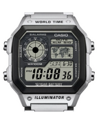 Casio AE1200 World Time Digital Watch
