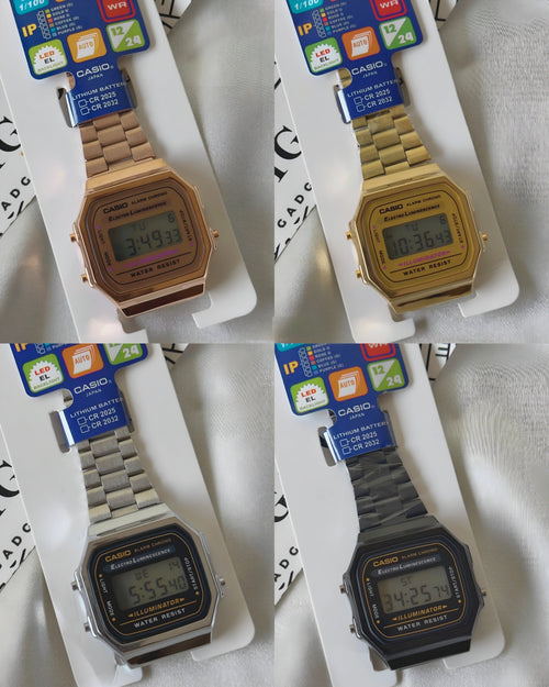 Casio - Vintage A168 Unisex (Digital Watch)