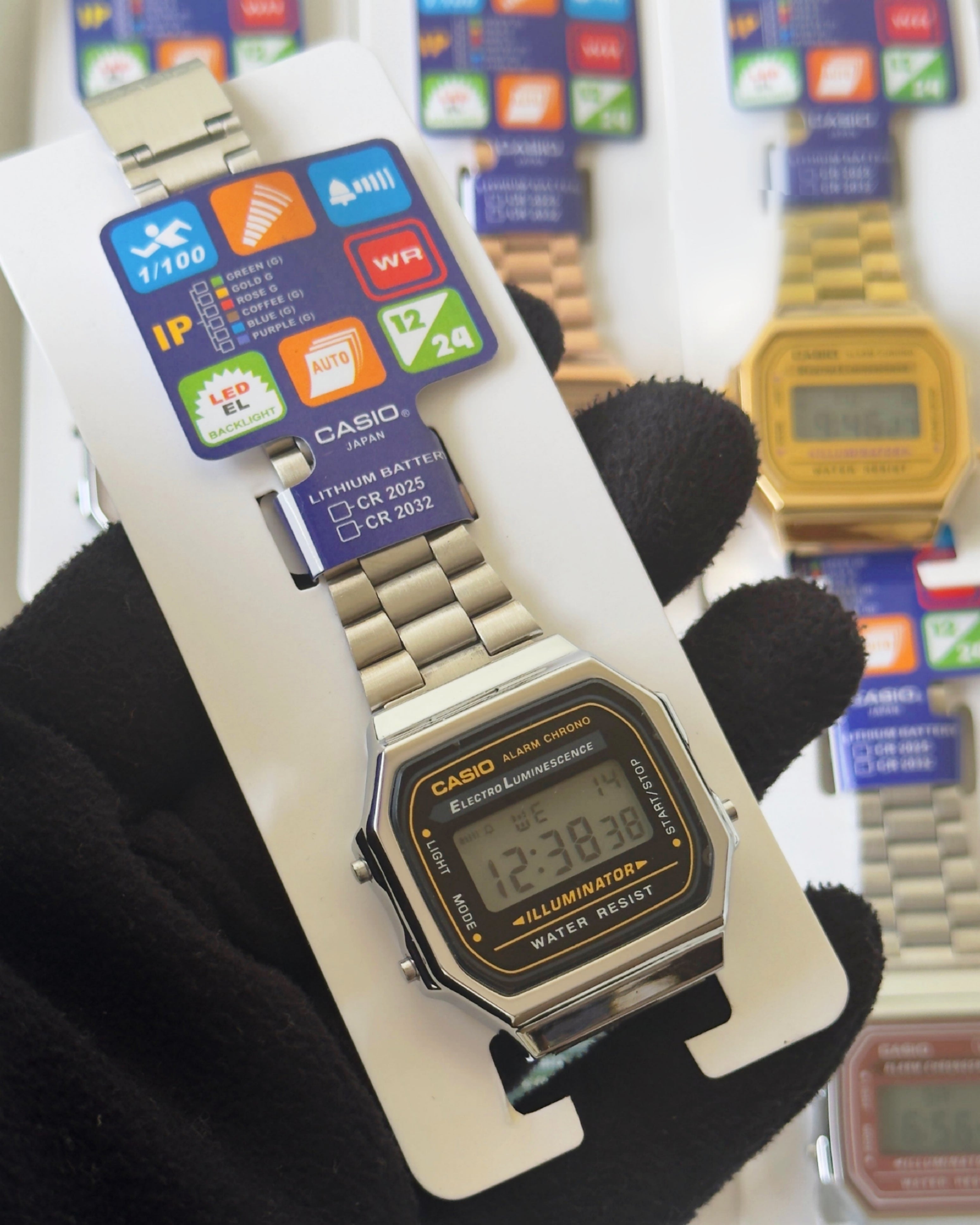 Casio - Vintage A168 Unisex (Digital Watch)