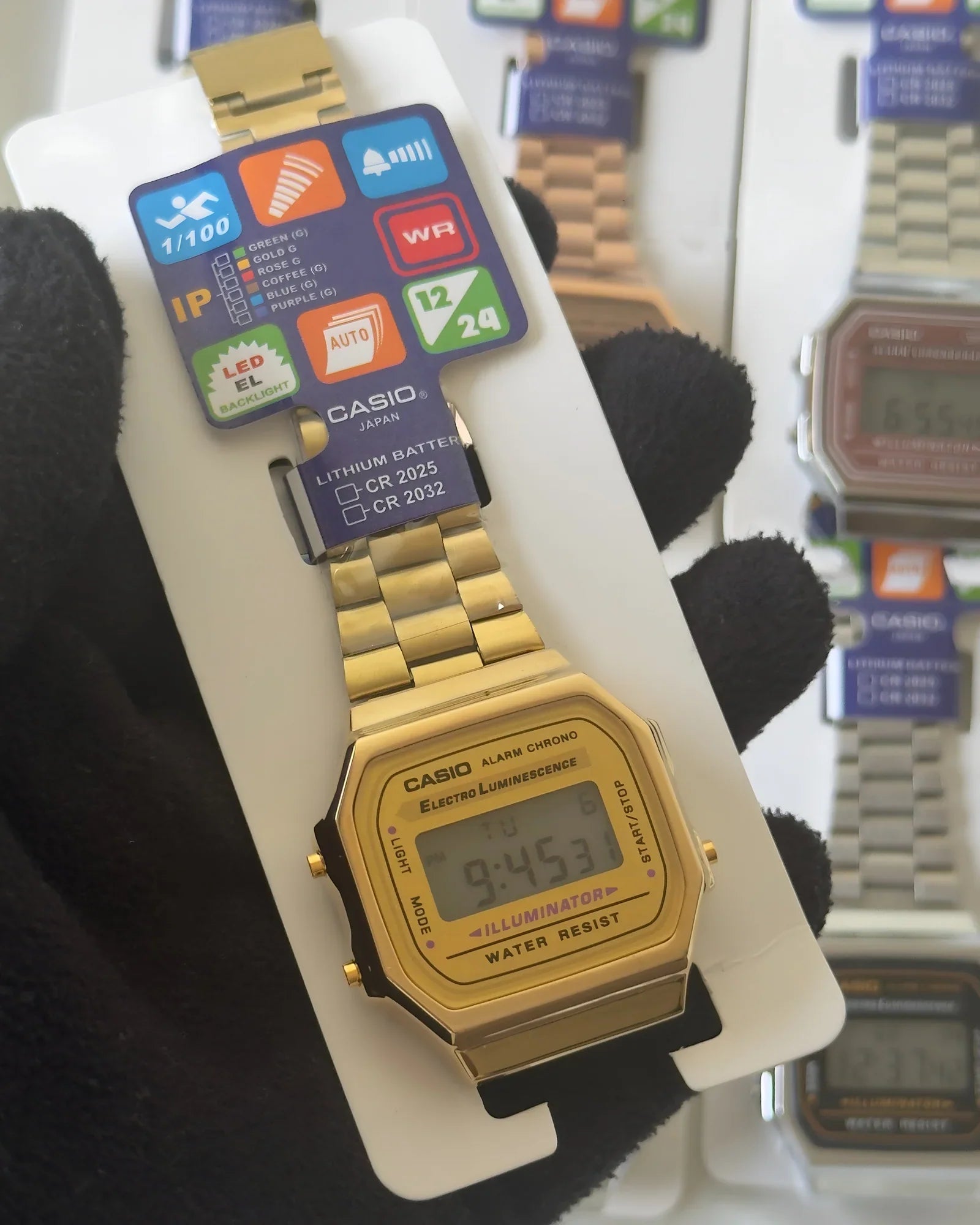 Casio A168 Digital Vintage Watch (Unisex)