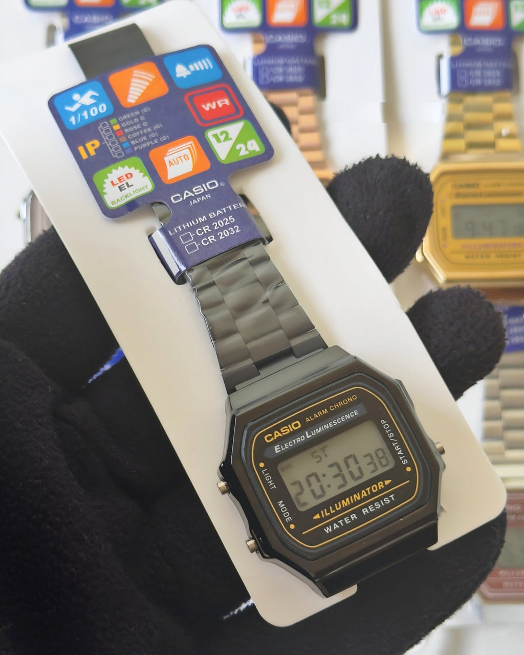 Casio - Vintage A168 Unisex (Digital Watch)