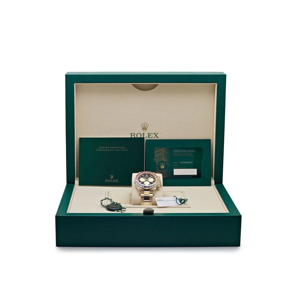 RLX Daytona Rainbow Watch | With OG Box | 1 Year Machine Warranty